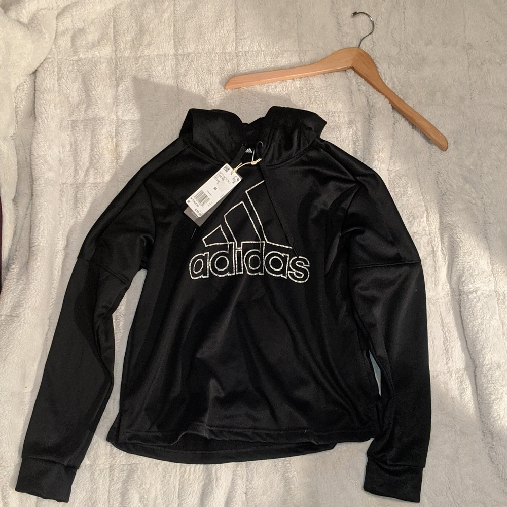 NWT Adidas Logo Printed Hoodie
